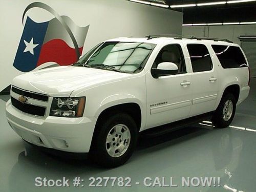 2013 chevy suburban lt 8pass leather sunroof dvd 28k mi texas direct auto