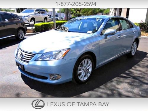 Lexus es 350 certified 1 owner clean carfax heated leather sunroof v6 fwd