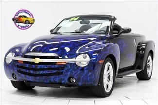 2006 chevrolet ssr 6.0l v8 chrome wheels carpeted bed w/wood slats