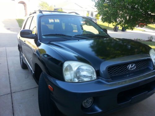 2004 hyundai santa fe gls sport utility 4-door 3.5l