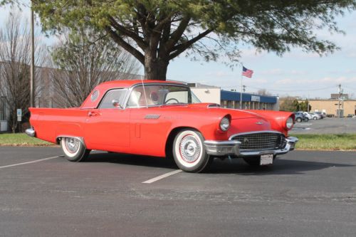 1957 ford thunderbird convertible #&#039;s matching