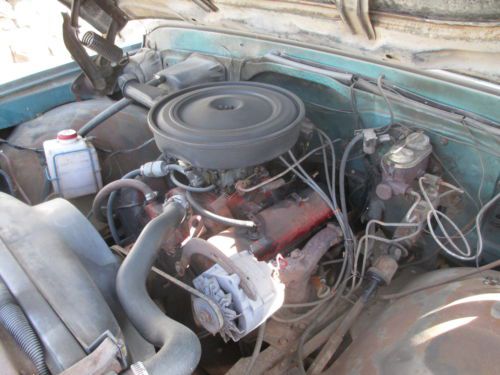 1969 Chevrolet C20 Fleetside California Black Plate Pickup Truck V8, US $3,500.00, image 18