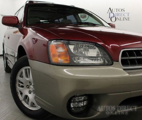 We finance 04 legacy outback wagon limited awd 6cd heated leather seats dualroof