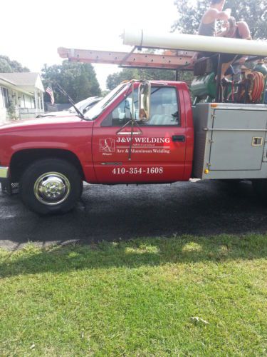 1999 chevy 1 ton welders truck