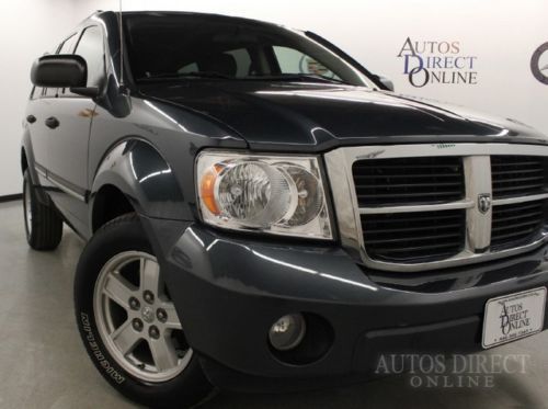 We finance 07 durango slt 4wd 1 owner clean carfax cloth bucket seats 3rd row cd