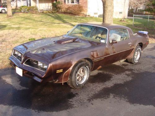 1977 pontiac firebird trans am coupe 2-door 6.6l 400ci