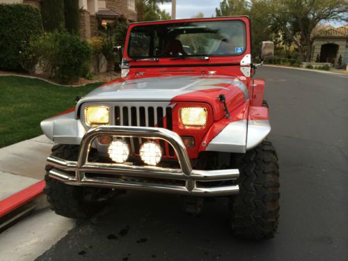 1990 custom jeep wrangler 4x4