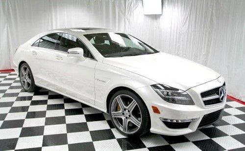 2012 cls63 amg!! performance pkg!! $127k msrp!! like new-no stories!! diam white