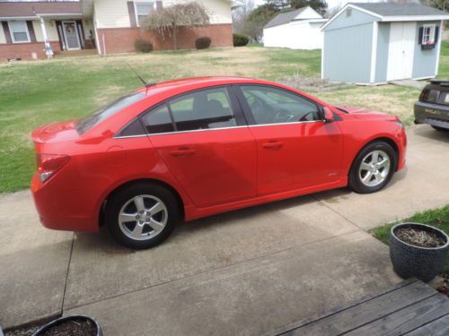 2014 chevrolet cruze lt sedan 4-door 1.4l turbocharged