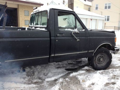 1998 ford f250 plow truck