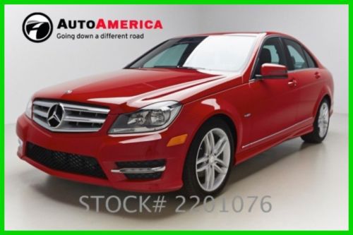 We finance! 17618 miles 2012 mercedes-benz c-class c250 sport  turbo 1.8l i4 16v