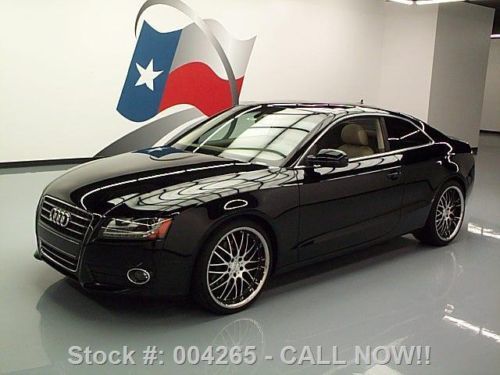 2010 audi a5 quattro premium plus coupe awd sunroof 62k texas direct auto