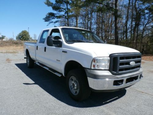 2006 ford f350 super duty xl crew cab long bed 4wd diesel we finance!!