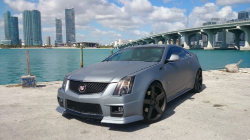 2012 cadillac cts v coupe 2-door 6.2l