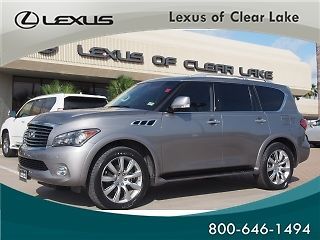 2012 infinity qx56 2wd 4dr 7-passenger nav dvd clean carfax