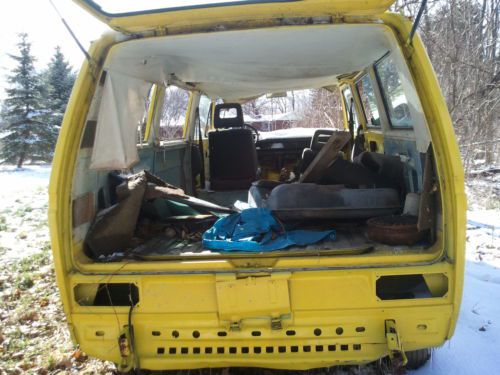 VW, Bus, Yellow, Vanagon, van, vanogan, Rolling Chassis, Automatic, New Brakes, US $900.00, image 3