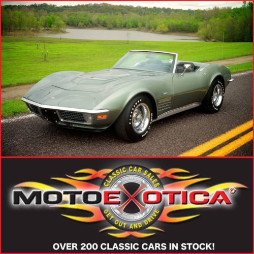 1971 corvette lt-1 - beautiful restoration - numbers matching - hard top - lqqk!