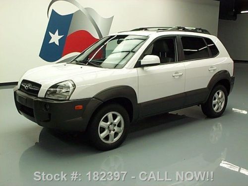 2005 hyundai tucson v6 sunroof leather cruise ctrl 62k texas direct auto