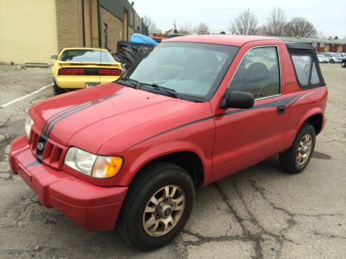 2002 kia sportage convertible 54k great economy car no any problem