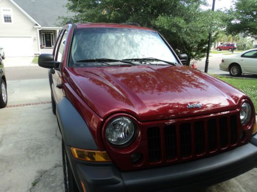 2006 jeep liberty sport utility 4-door 3.7l