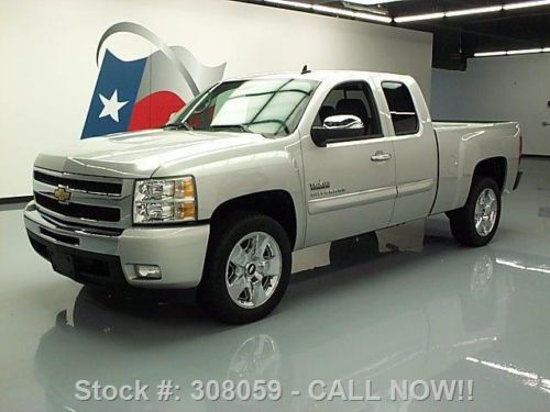 2011 chevy silverado texas ed lt ext cab 6pass 20&#039;s 17k texas direct auto