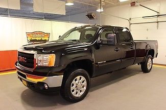 2011 gmc sierra sle 3500 hd 4x4 crew cab black z71 silverado sleeper berth