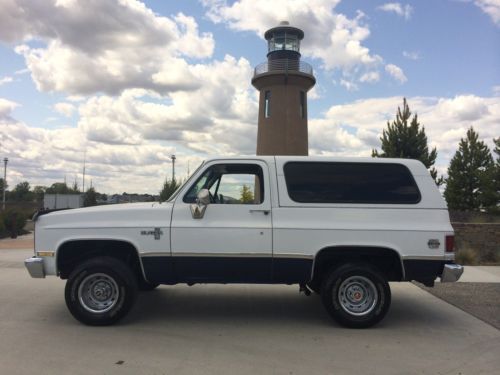 1987 chevrolet k-5 full size blazer 4x4 must see!