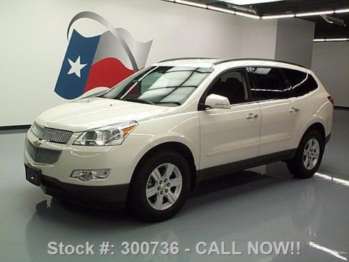 2012 chevy  traverse lt 7-passenger rearview cam 49k mi texas direct auto