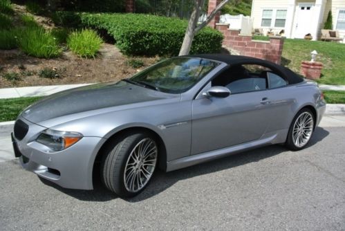 2007 bmw m6 base convertible 2-door 5.0l