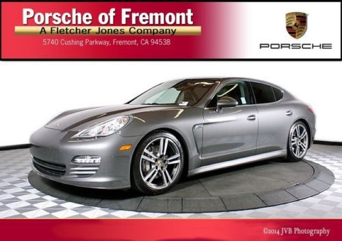 2013 panamera 4s, one owner, low miles, leather seats. premium pkg plus!