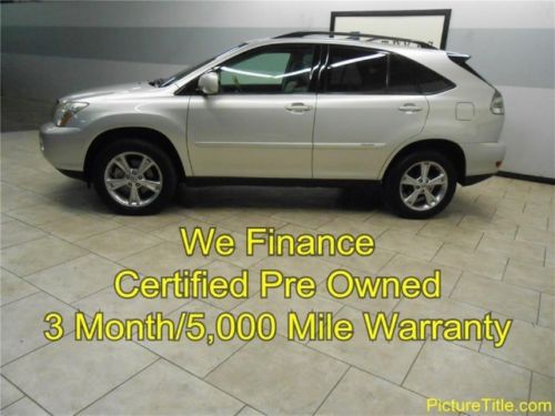 07 rx400h hybrid fwd navi camera sunroof heated seats warranty we finance texas