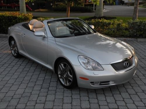 07 sc430 automatic convertible navigation heated seats mark levinson audio