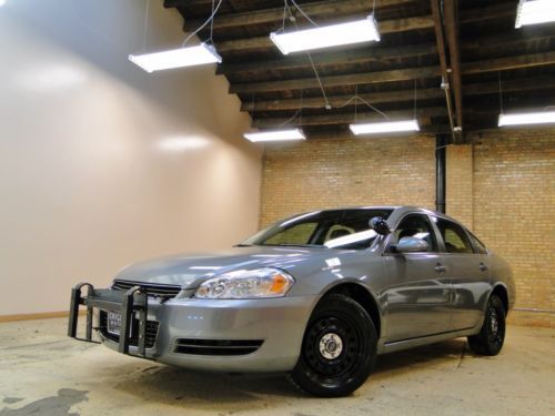 2008 chevy impala 9c1 police, 3.9l v6, gray, 79k miles, well kept, clean
