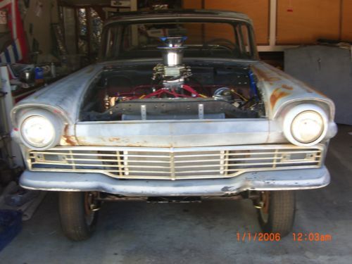 Gasser, rat rod, 1957 ford