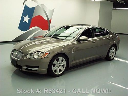 2011 jaguar xf 5.0l v8 sunroof nav htd leather only 27k texas direct auto