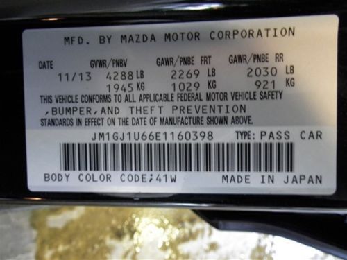 iSport FWD Bluetooth 4 Doors Sedan Automatic ALL NEW 2014 MAZDA6'S $4000 OFF!!!, US $19,889.00, image 23