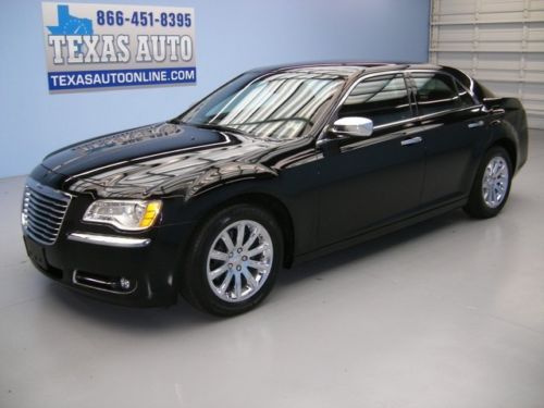 We finance!!!  2013 chrysler 300c nav heated leather u-connect 18k mi texas auto