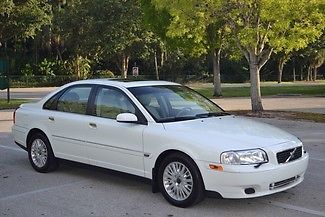 2004 volvo s80 white 2.9l engine auto, leather, sunroof alloy wheels, no reserve