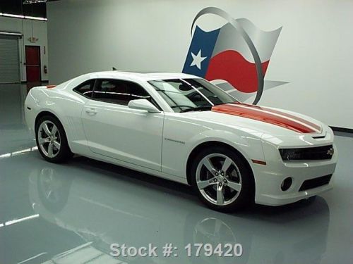 2010 CHEVY CAMARO 2SS RS AUTO LEATHER SUNROOF 20'S 29K TEXAS DIRECT AUTO, US $29,980.00, image 3