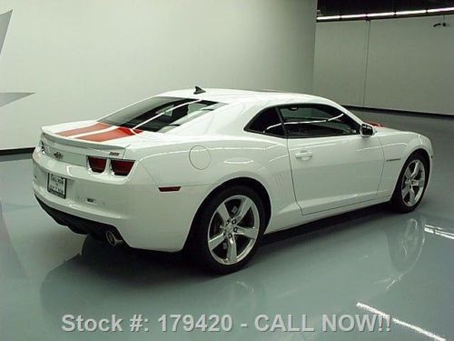 2010 CHEVY CAMARO 2SS RS AUTO LEATHER SUNROOF 20'S 29K TEXAS DIRECT AUTO, US $29,980.00, image 4