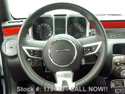2010 CHEVY CAMARO 2SS RS AUTO LEATHER SUNROOF 20'S 29K TEXAS DIRECT AUTO, US $29,980.00, image 5