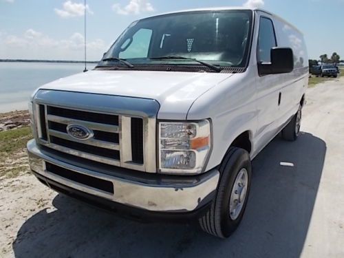 09 ford e-250 cargo - one owner florida van - above avg auto check -no accidents