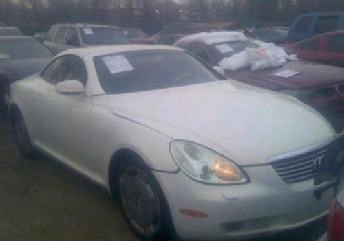 2002 lexus sc430 base convertible 2-door 4.3l