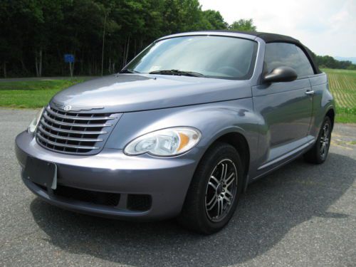 Low mileage 2007 chrysler pt cruiser convertible, 100% ready to go!