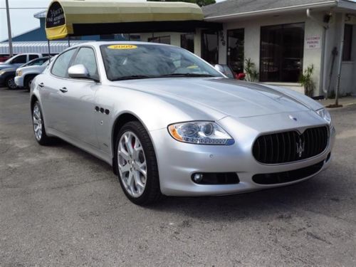 09 maserati quattroporte 400hp 4.2l less than 12k miles low reserve