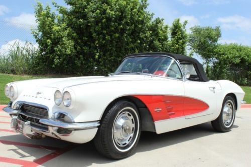 1961 chevrolet corvette, 4 speed, 350 crate engine,great driver, 2,75% wac,nice