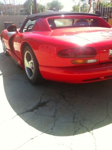 1995 dodge viper rt/10 red