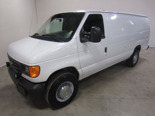 04 ford e350 cargo van 6.0l v8 turbo diesel auto rwd 1 owner tx/co 80+ pics