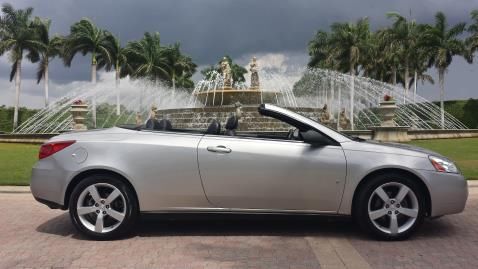 Florida car we finance!!! 2007 pontiac g6 gt convertible heated leather 44k mi