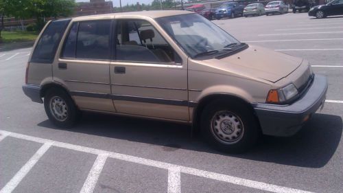 1987 honda civic  station wagon  automatic